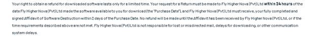 Offer for a refund