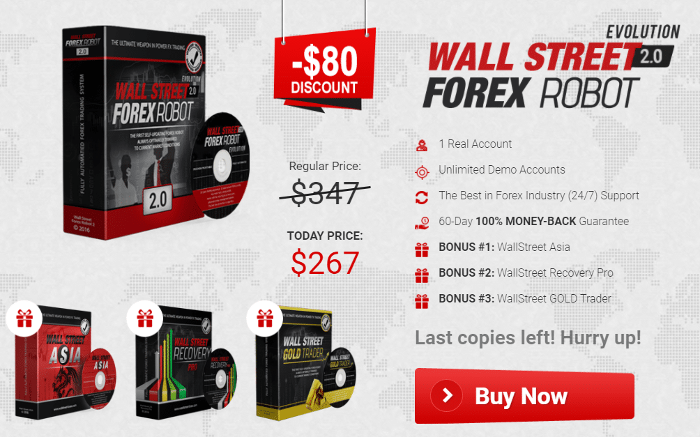 Wall Street Forex Robot Pricing