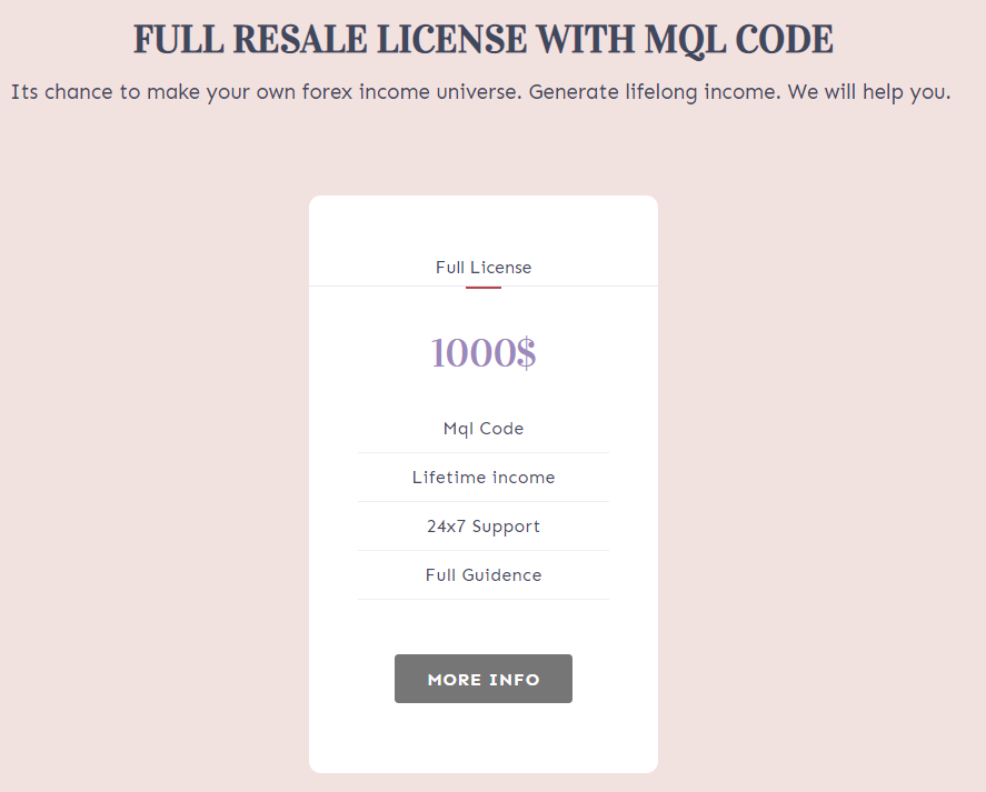 MQL code