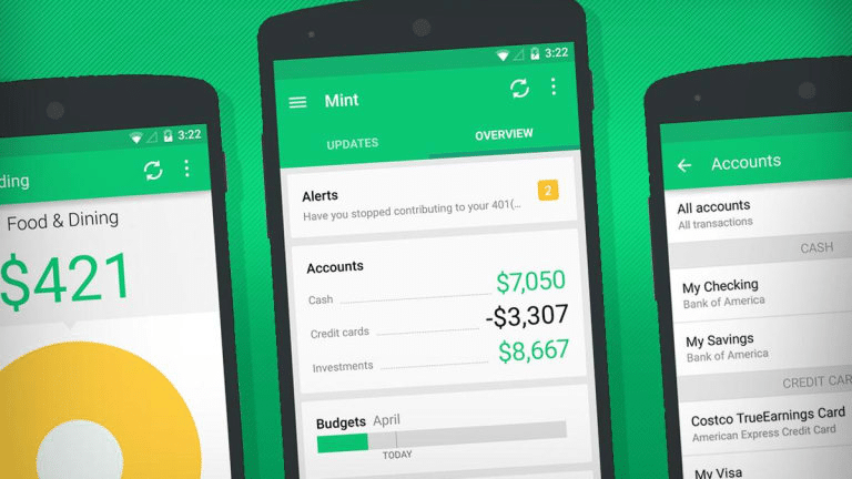 MINT budgeting app