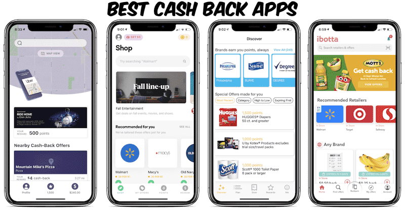 The top cashback apps