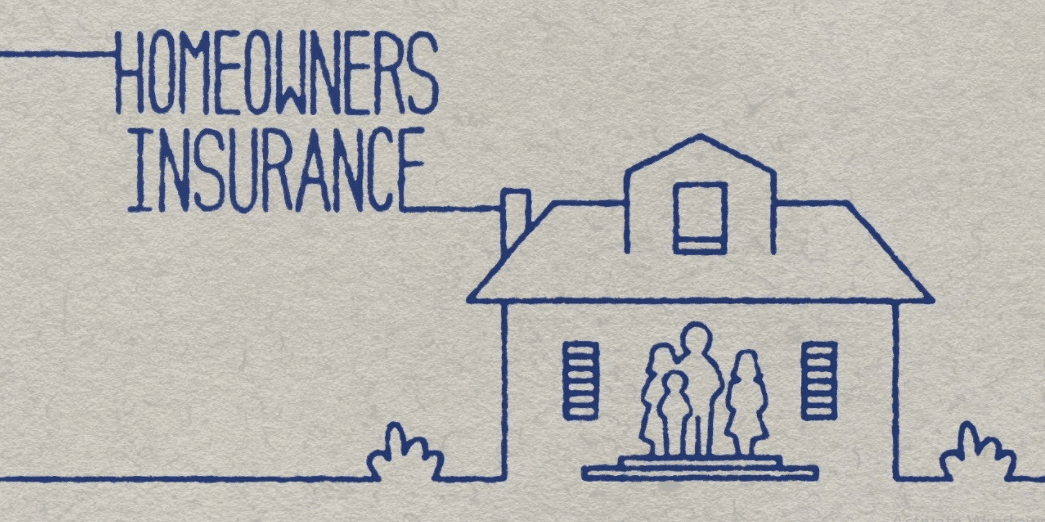 Illustration of homeowners insurance