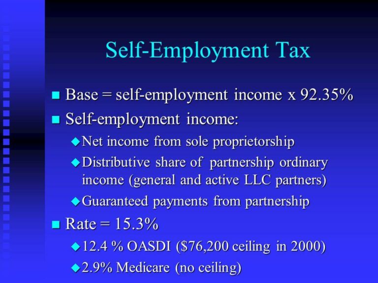 How To File Self Employment Taxes Step By Step - Investdale