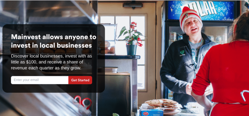 Mainvest allows anyone to invest in local businesses