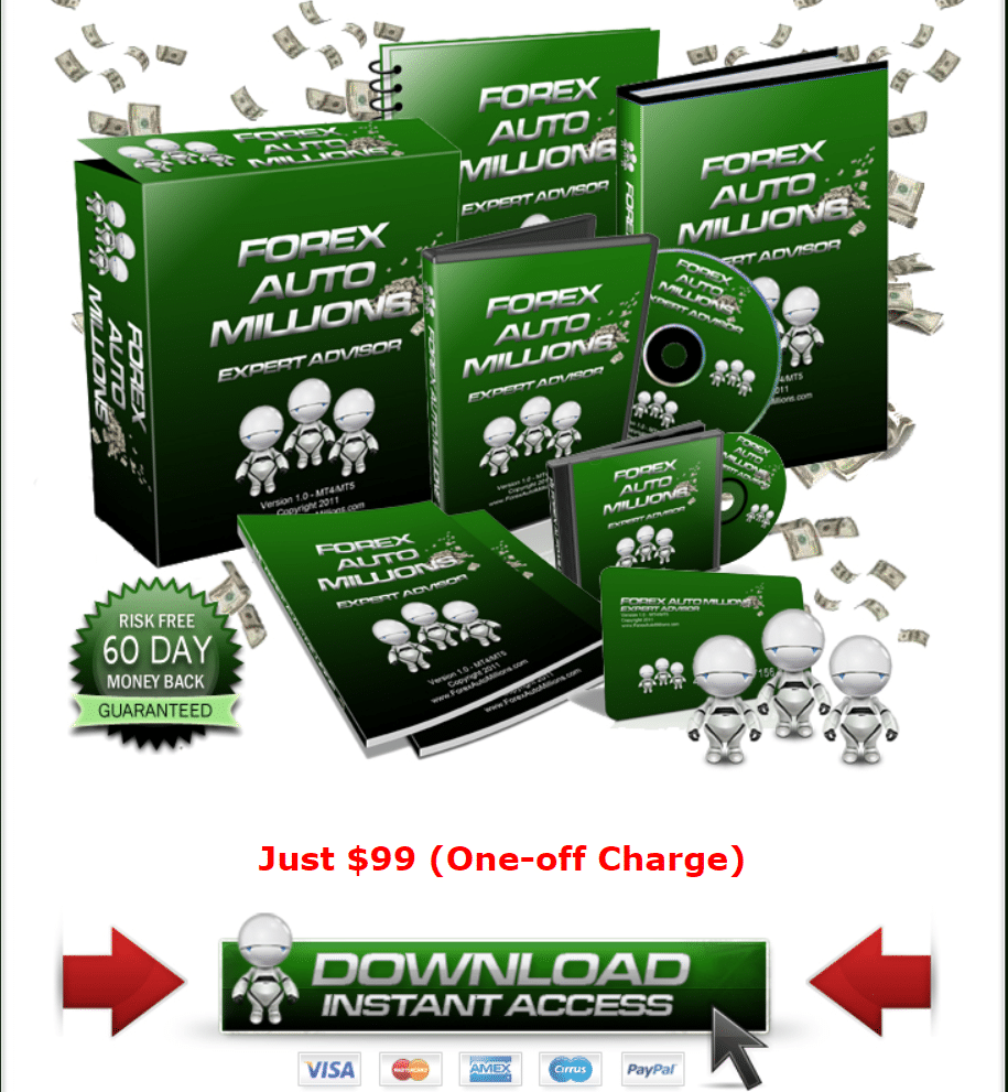 Forex Auto Millions pricing details