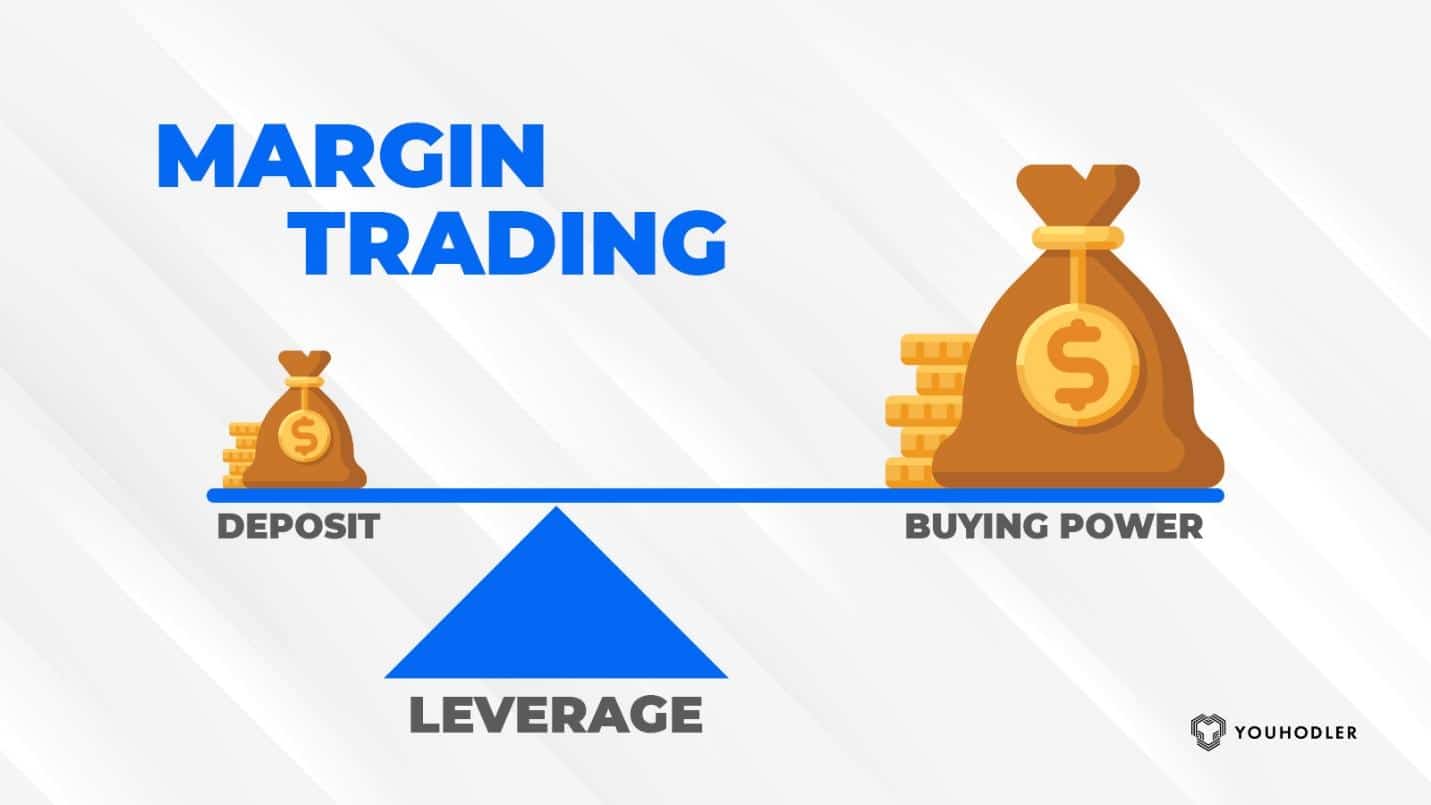 Margin trading concept