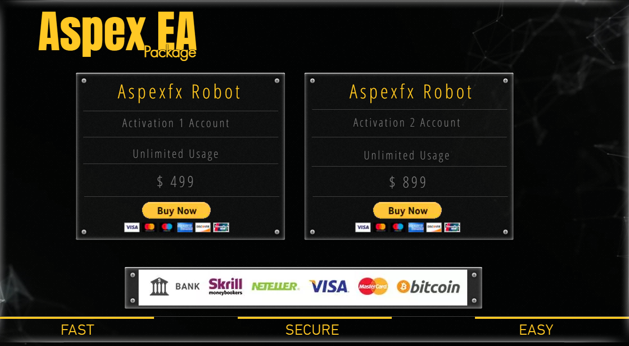 Pricing of Aspex EA